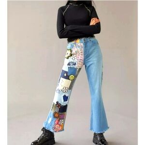 Urban Outfitters BDG High Waisted Flare Jeans - Indigo Craft Size 25 EUC